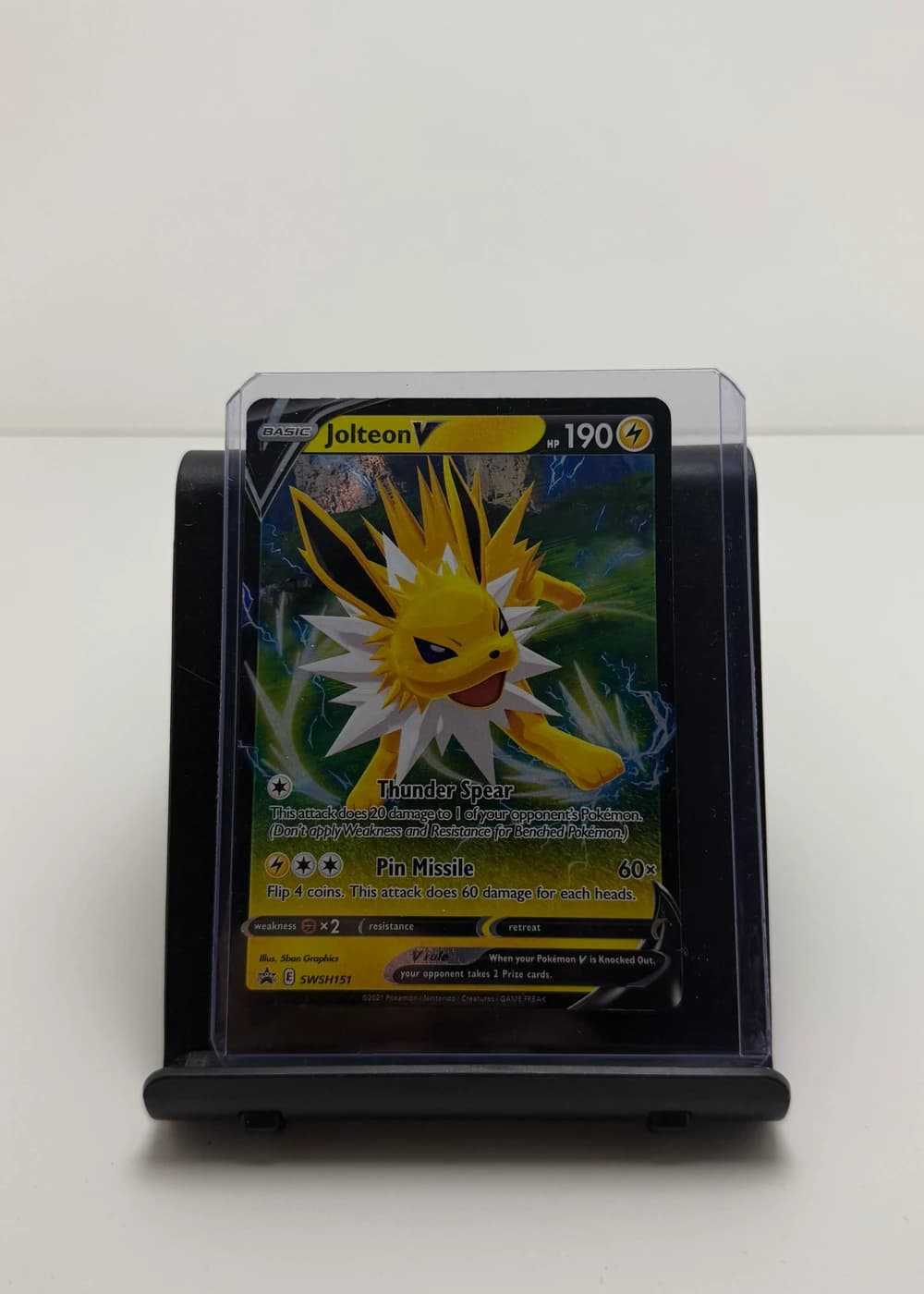 Jolteon V Black Star Promo